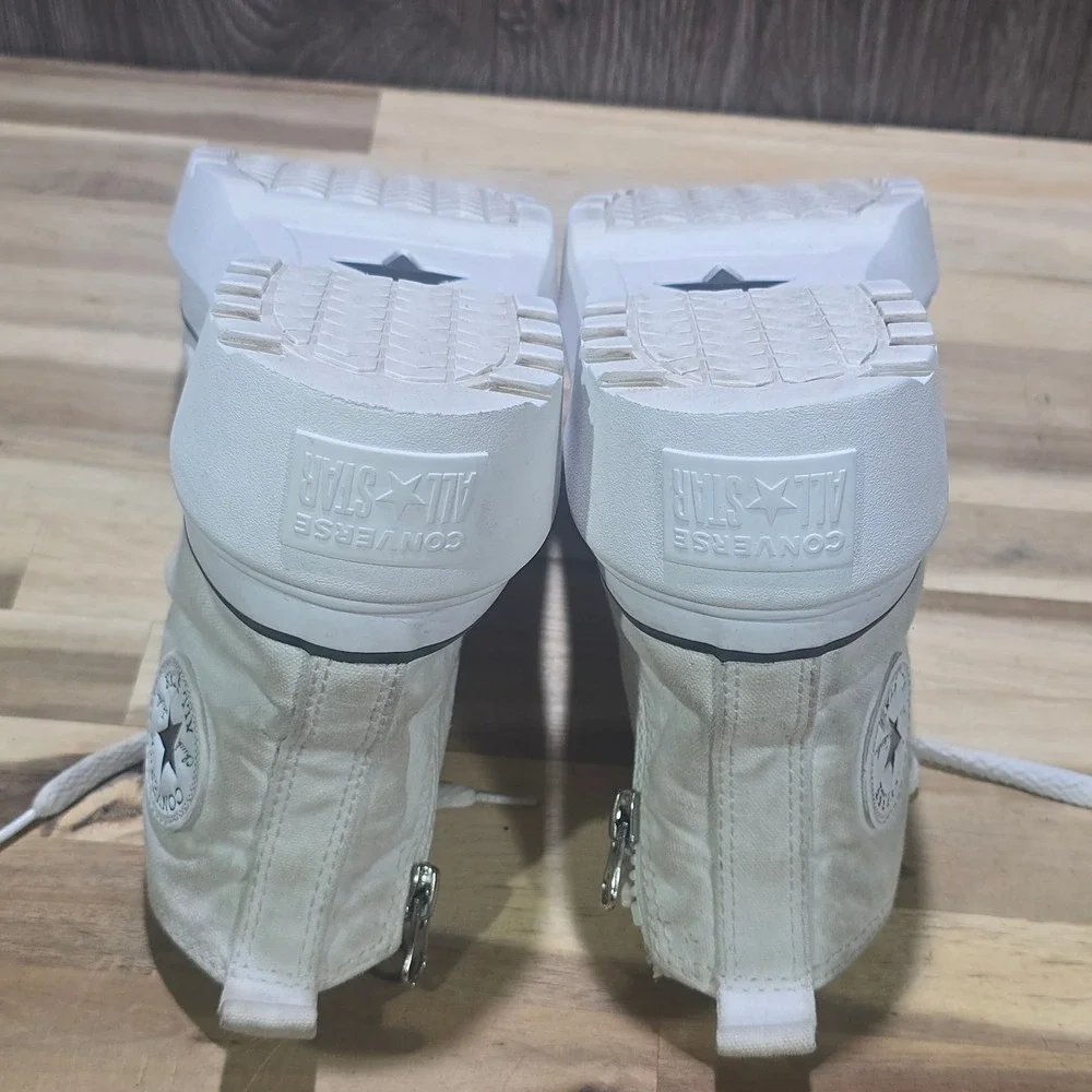 Converse Chuck Taylor‎ All Star Lugged Lift A03012C Kids 6 White Platform